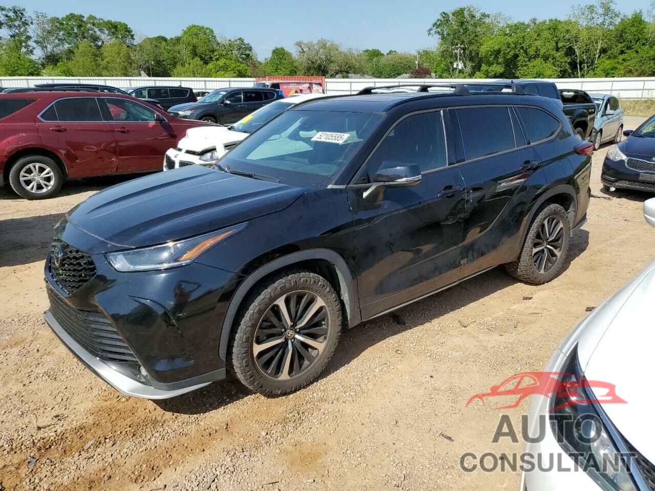 TOYOTA HIGHLANDER 2021 - 5TDLZRBH7MS144710