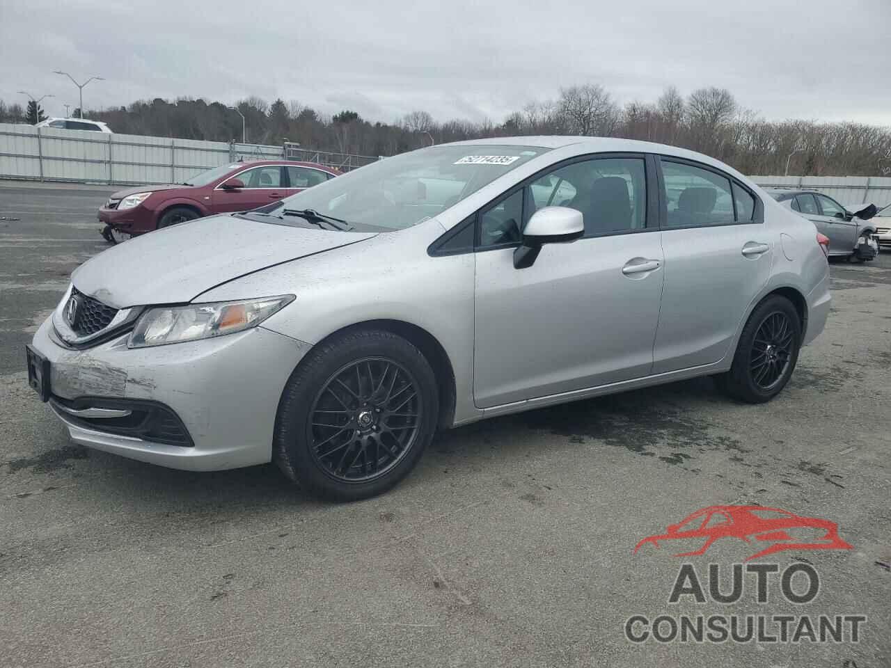 HONDA CIVIC 2013 - 2HGFB2F57DH602254