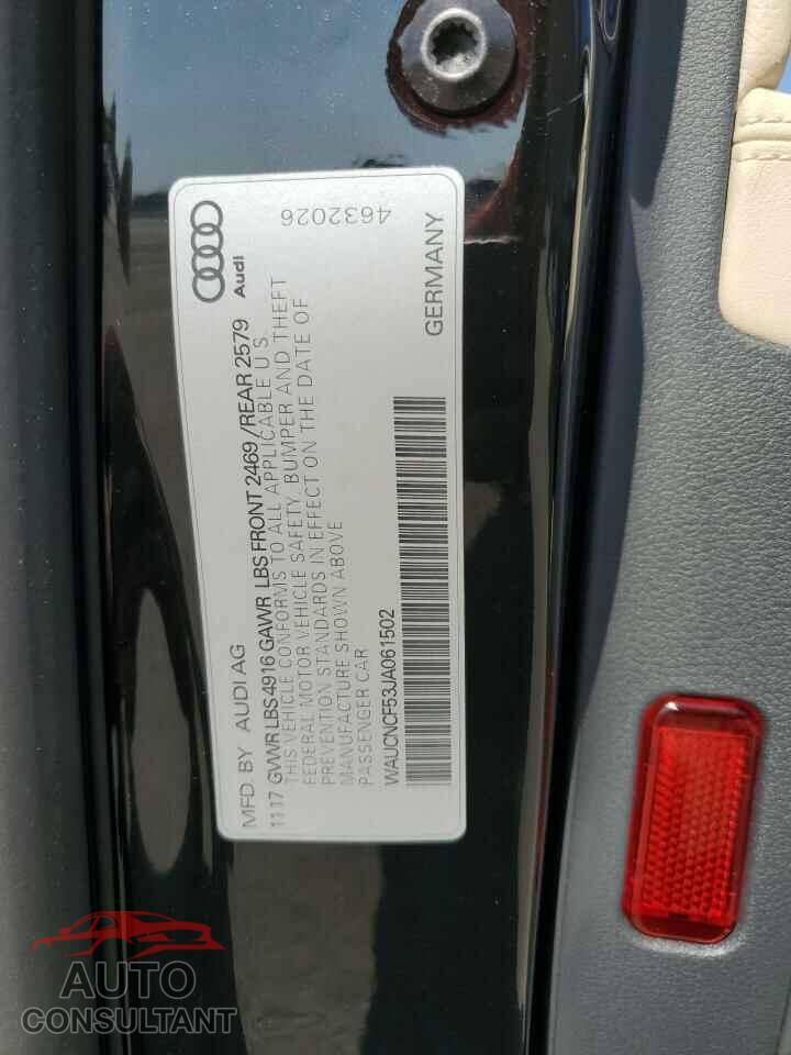 AUDI A5 2018 - WAUCNCF53JA061502