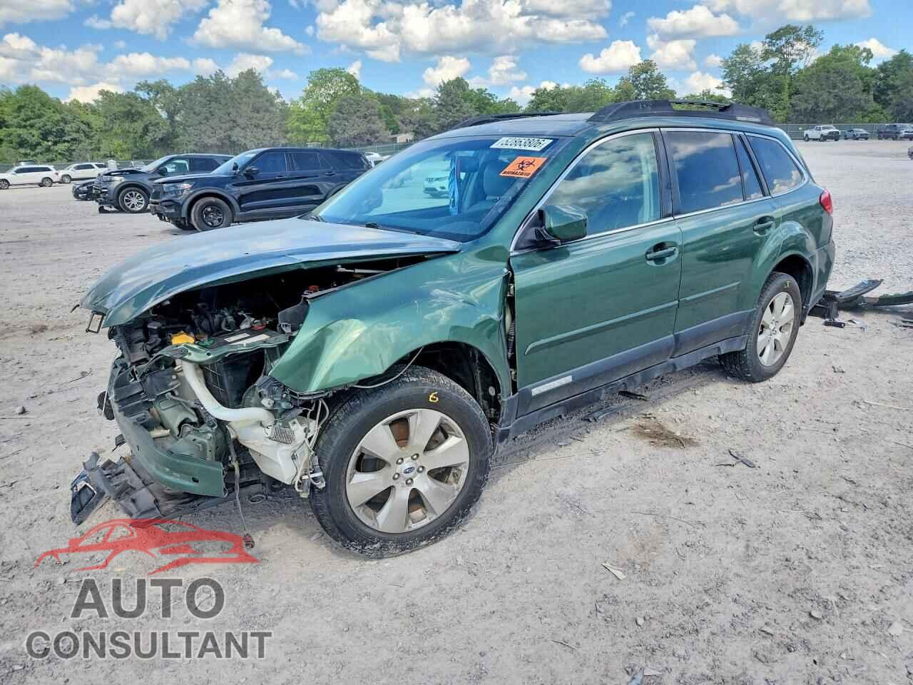 SUBARU OUTBACK 2011 - 4S4BRDKC1B2446920