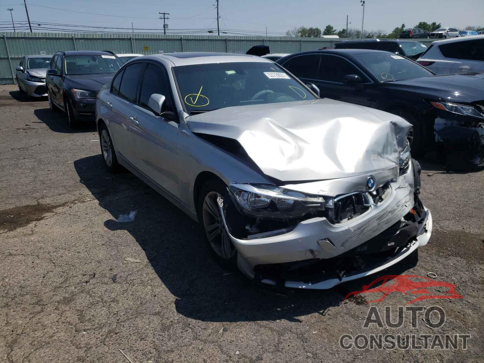 BMW 3 SERIES 2016 - WBA8E3G5XGNU02366