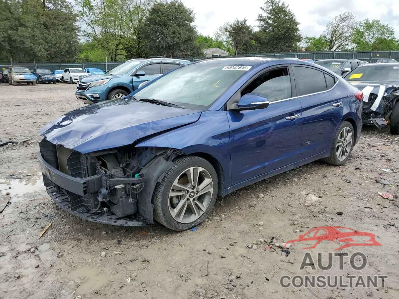 HYUNDAI ELANTRA 2017 - 5NPD84LF4HH084260