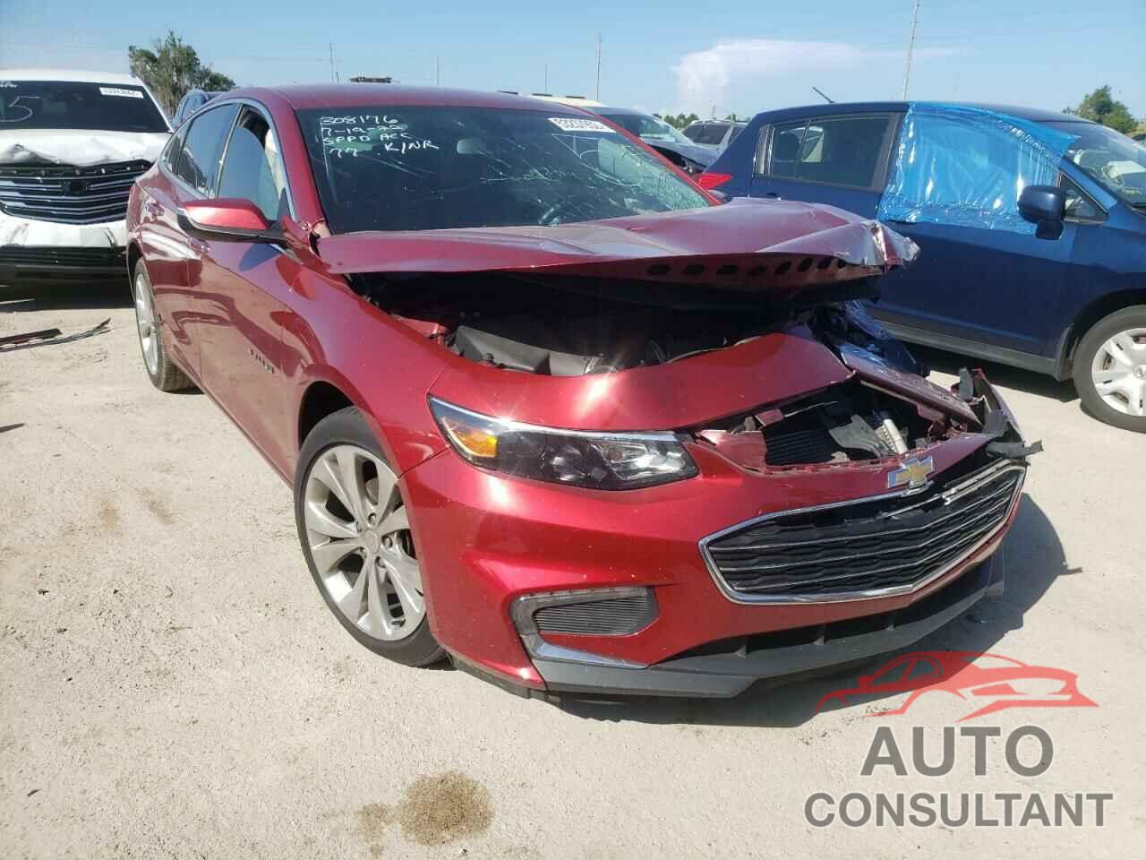 CHEVROLET MALIBU 2017 - 1G1ZH5SX3HF128810