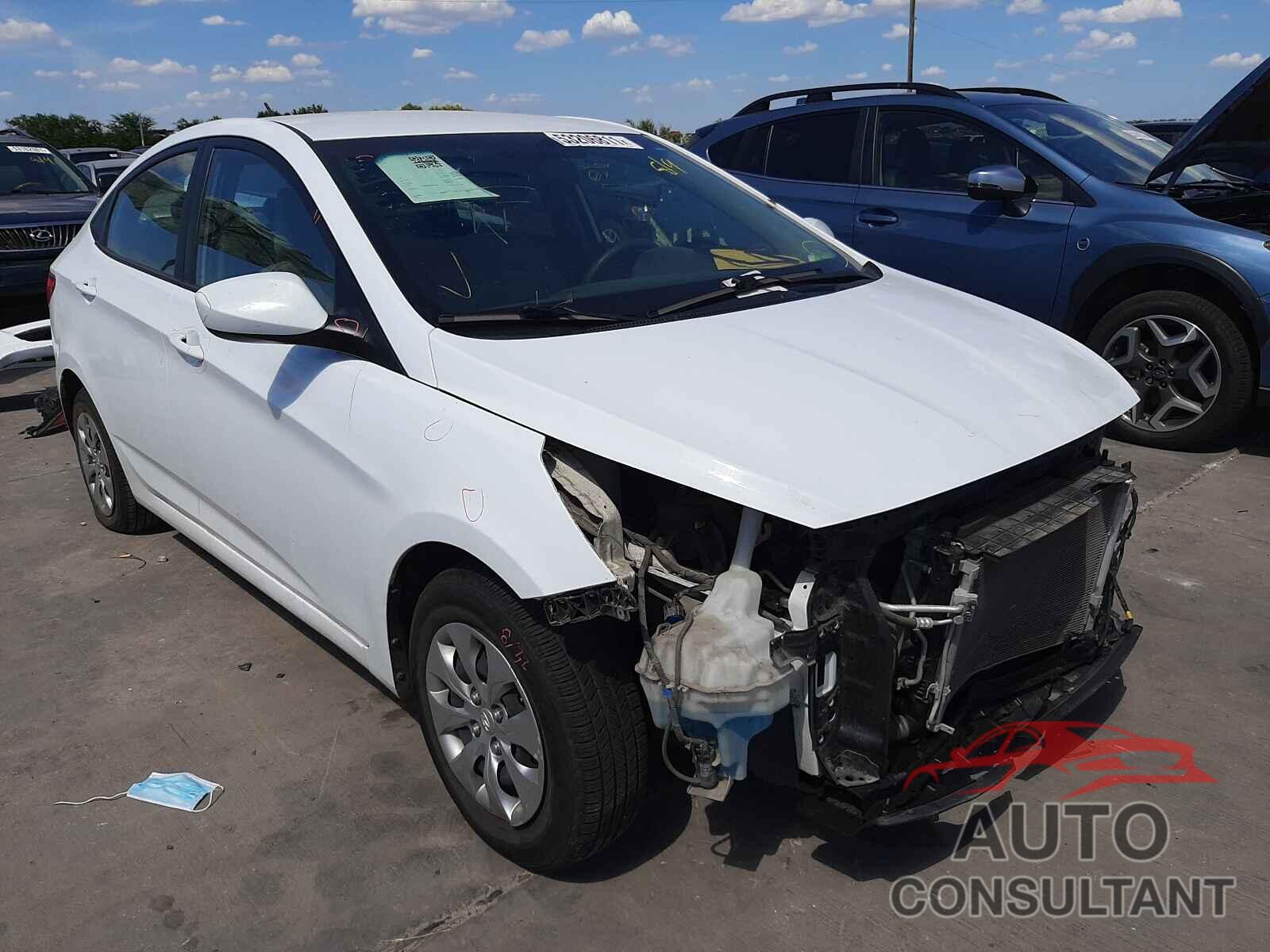 HYUNDAI ACCENT 2017 - KMHCT4AE7HU196279