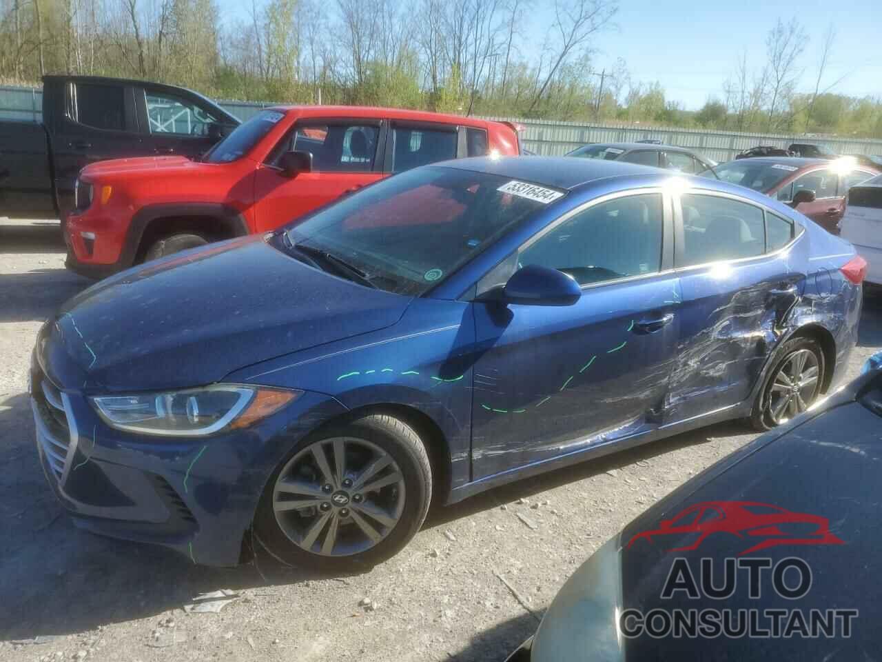 HYUNDAI ELANTRA 2017 - 5NPD84LF0HH142154
