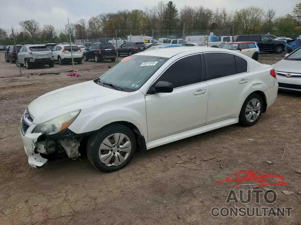 SUBARU LEGACY 2013 - 4S3BMBA63D3040525
