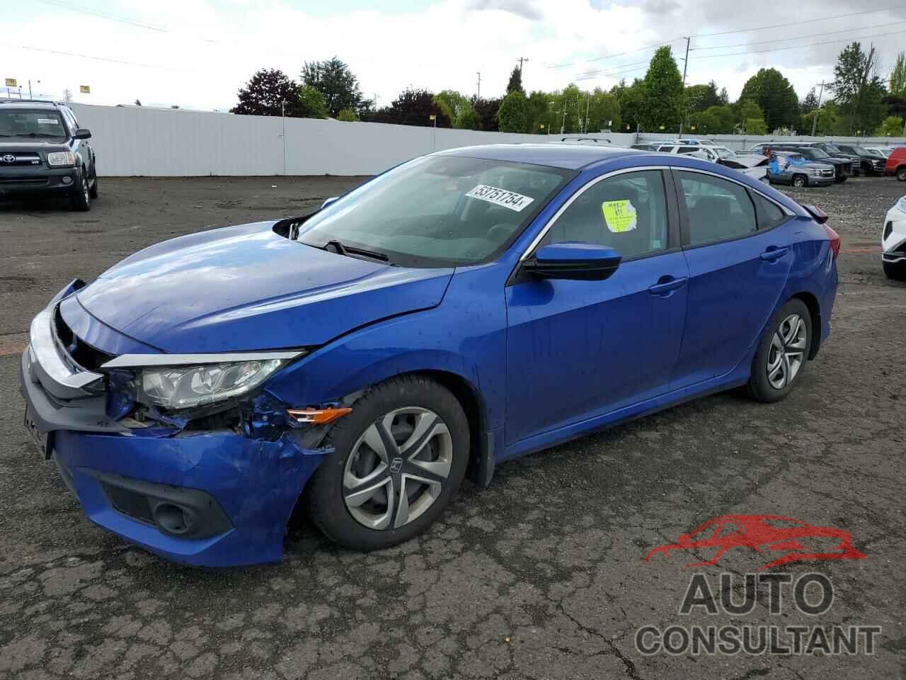 HONDA CIVIC 2016 - 19XFC2F69GE217895