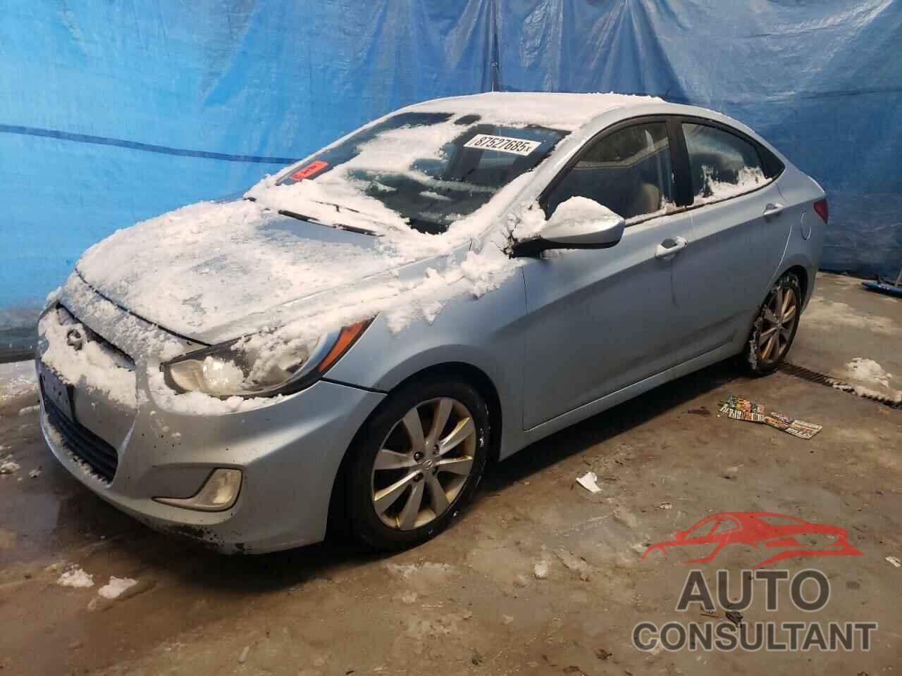 HYUNDAI ACCENT 2012 - KMHCU4AE6CU078780