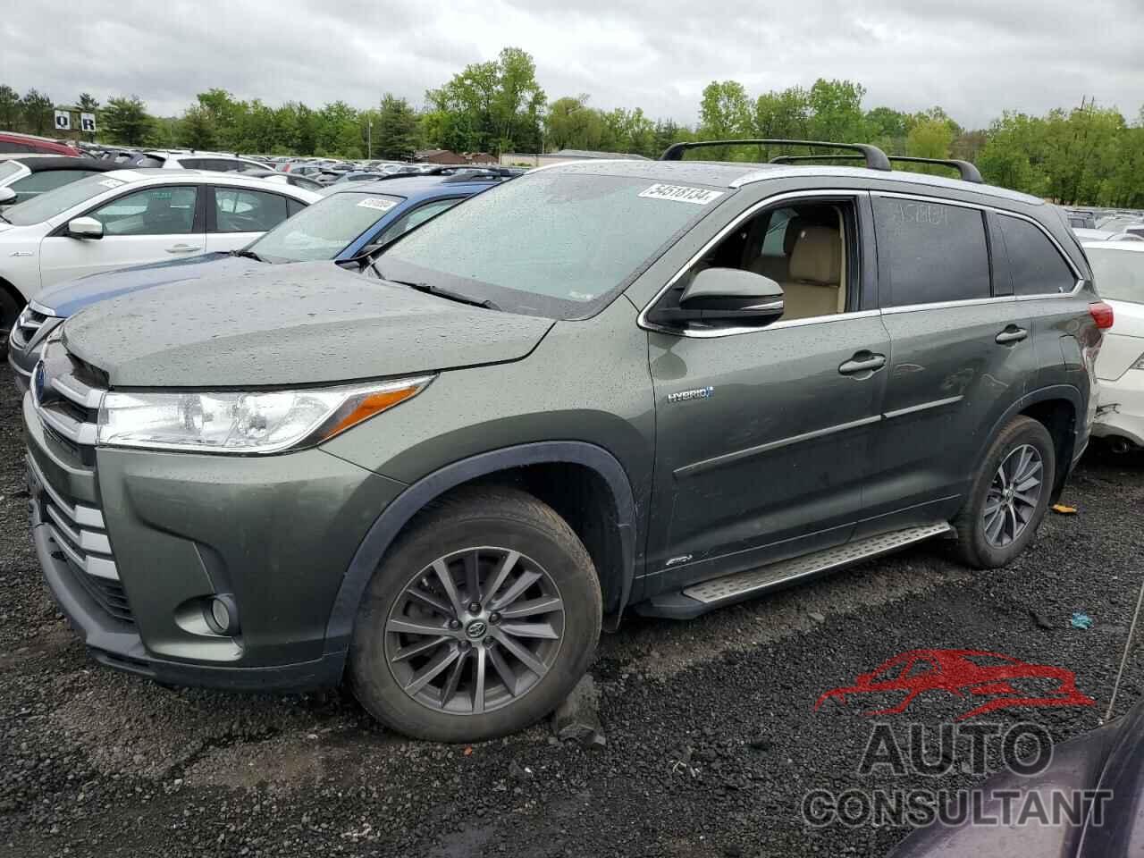 TOYOTA HIGHLANDER 2019 - 5TDJGRFH4KS069789