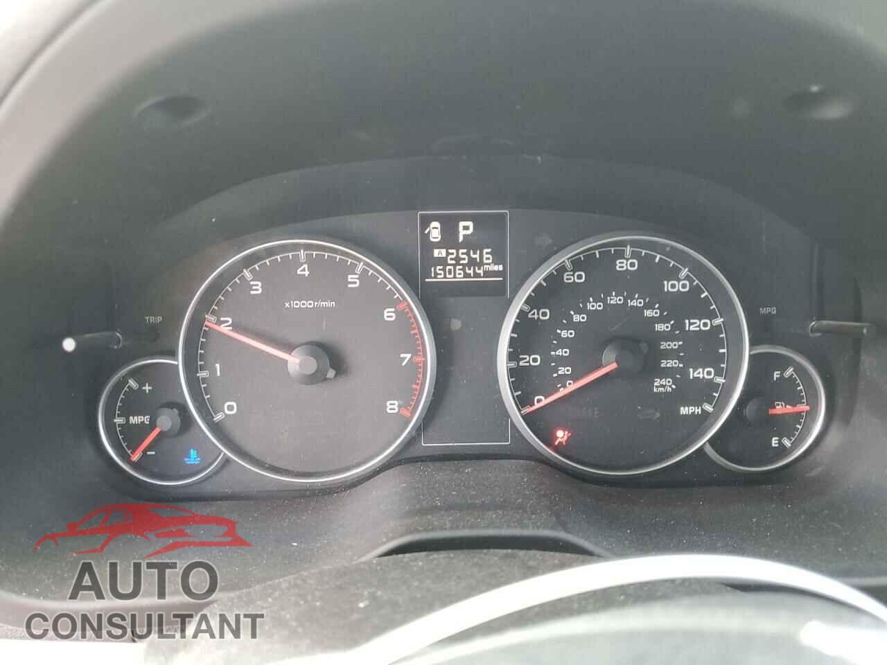 SUBARU OUTBACK 2014 - 4S4BRBCC2E3310264