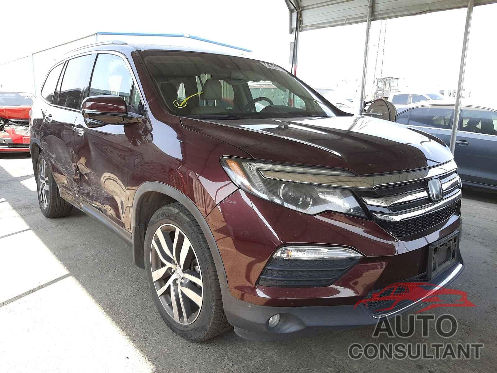 HONDA PILOT 2016 - 5FNYF6H97GB119358