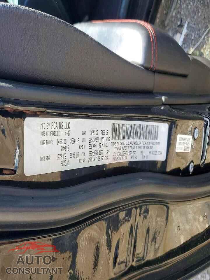 DODGE DURANGO 2017 - 1C4SDJCT6HC871987