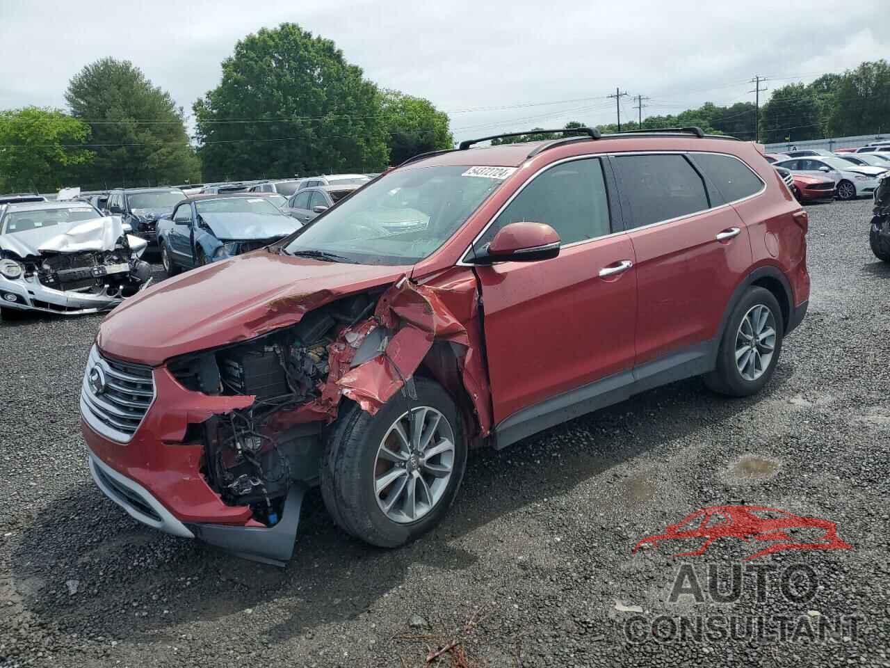 HYUNDAI SANTA FE 2017 - KM8SN4HF4HU189293