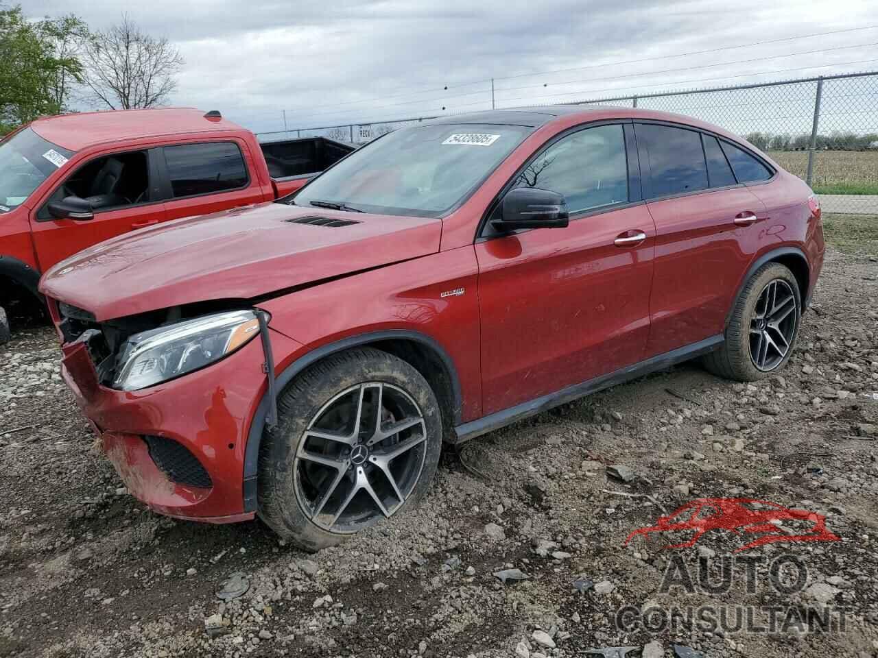MERCEDES-BENZ GLE-CLASS 2019 - 4JGED6EB3KA138664