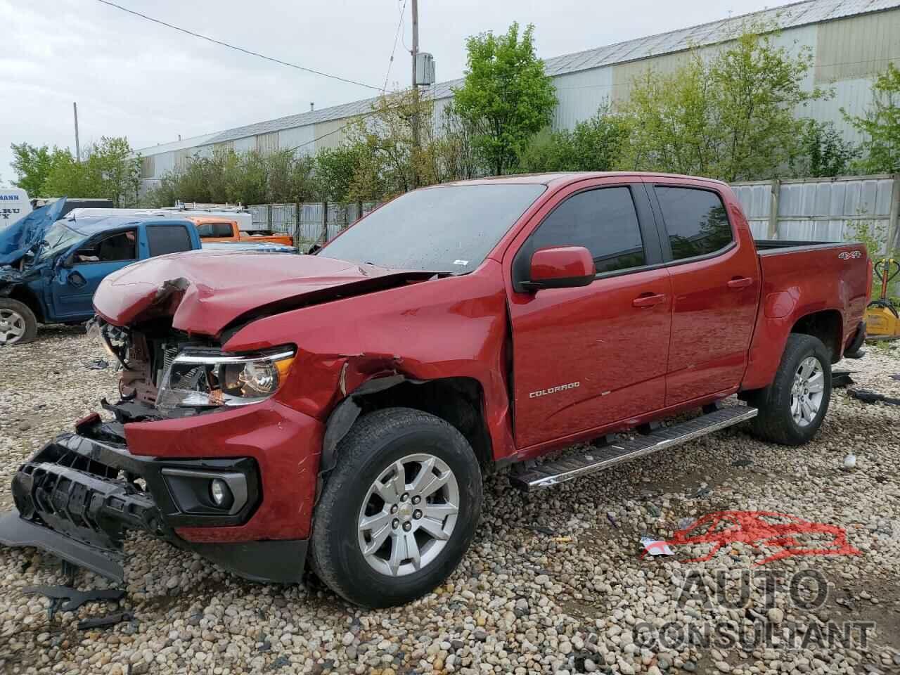 CHEVROLET COLORADO 2021 - 1GCGTCEN7M1206850