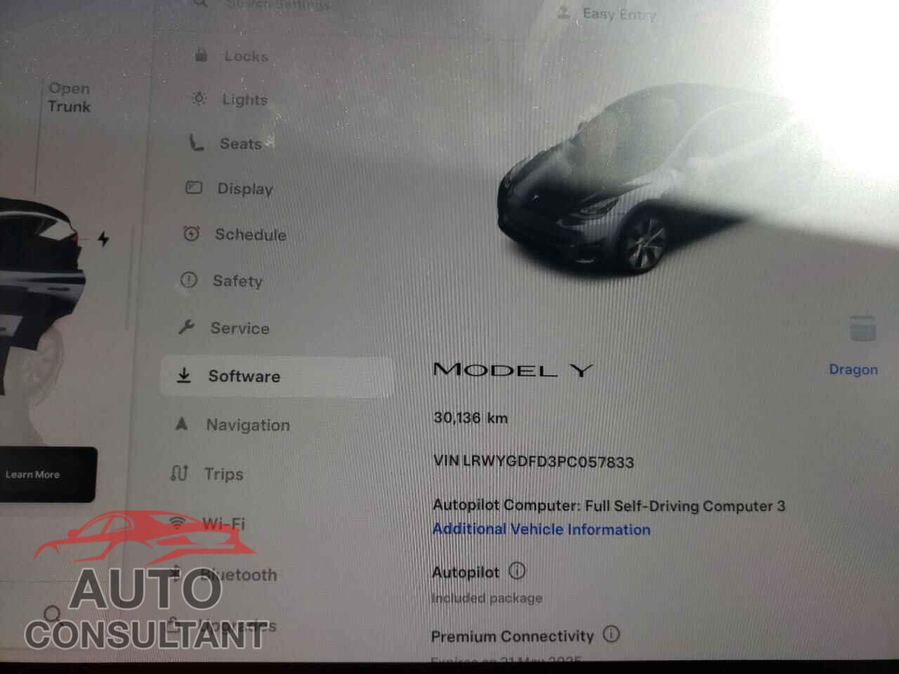TESLA MODEL Y 2023 - LRWYGDFD3PC057833