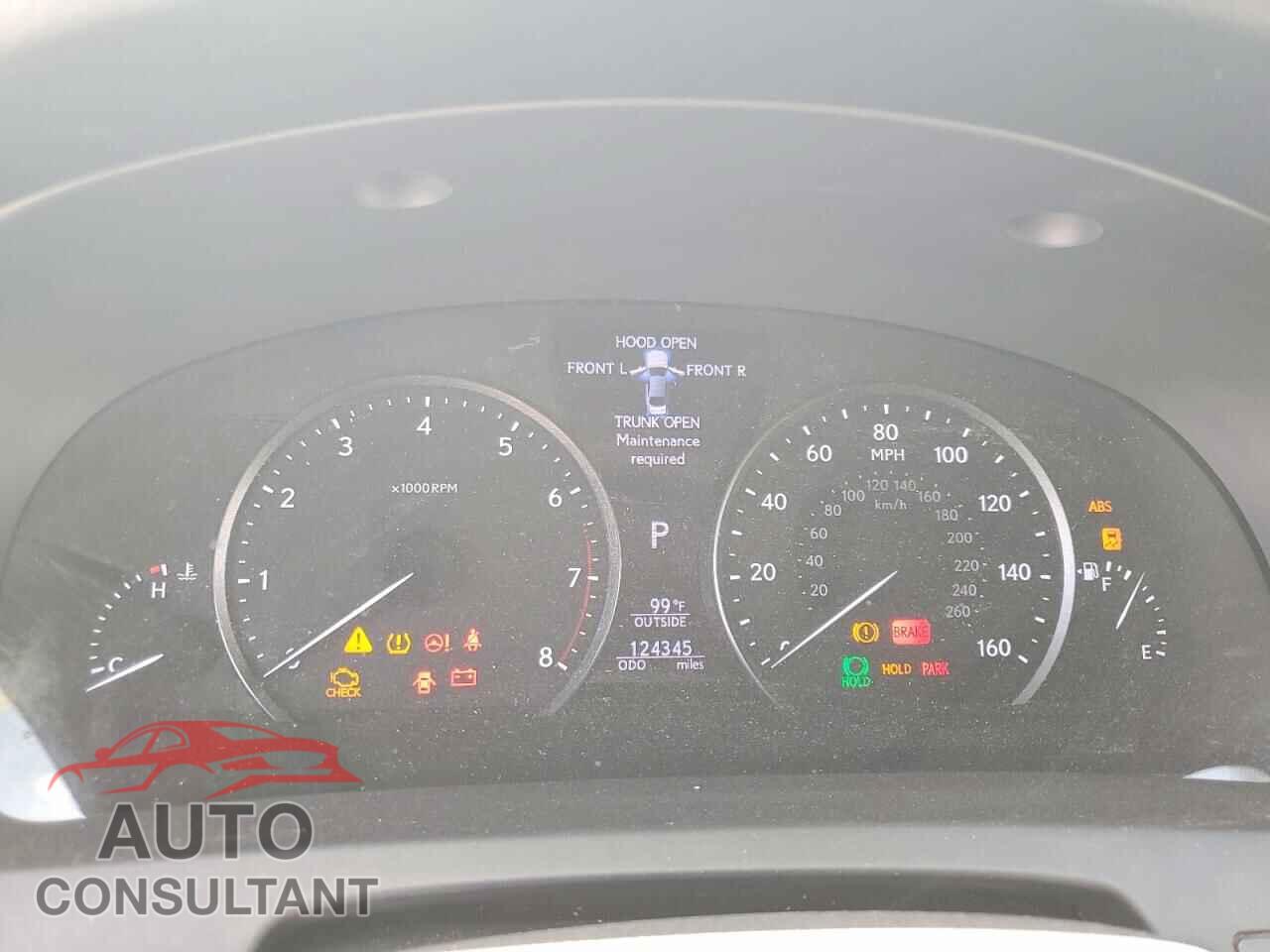 LEXUS LS460 2017 - JTHBL5EF4H5144478
