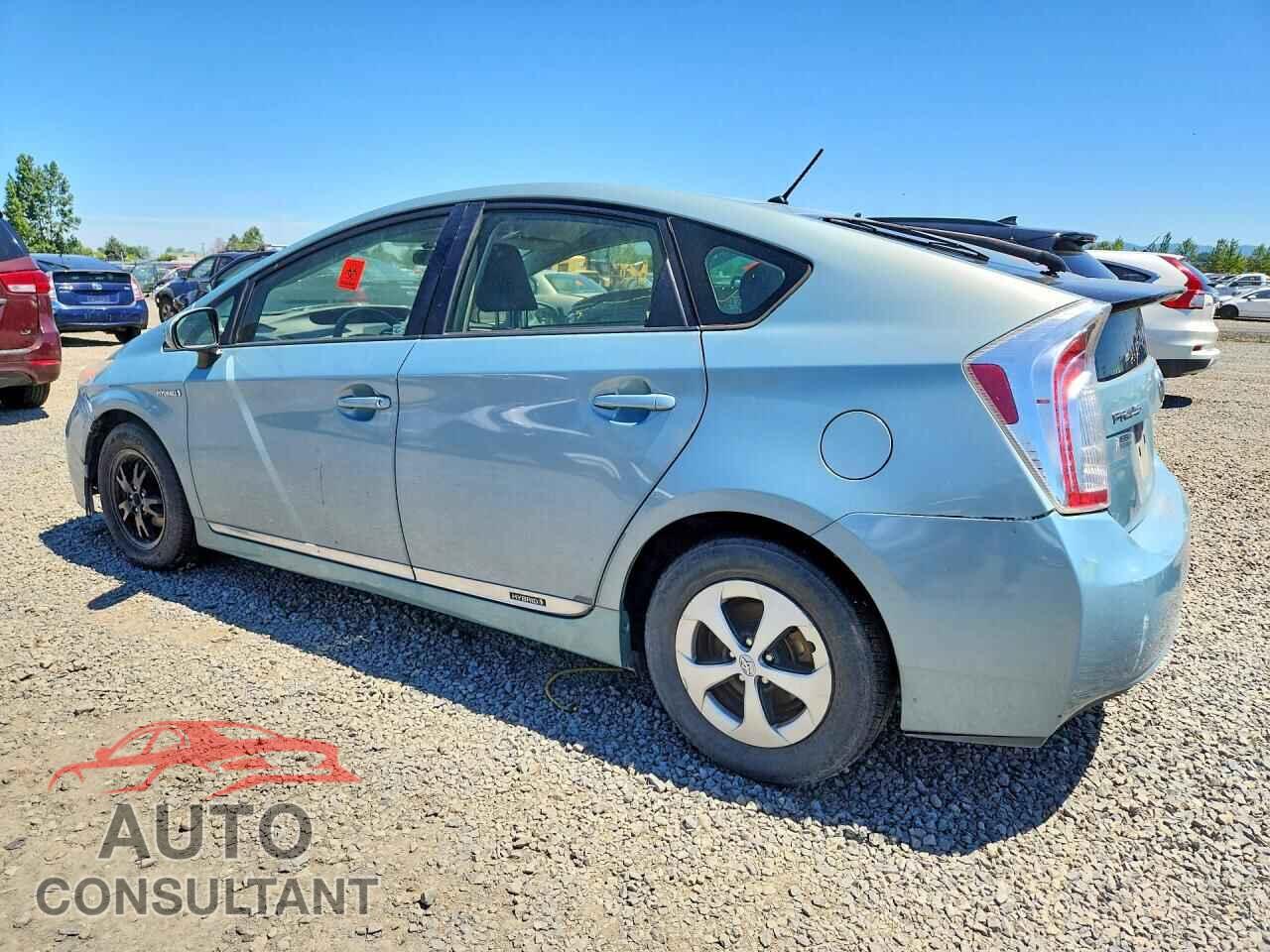 TOYOTA PRIUS 2012 - JTDKN3DU5C1502879