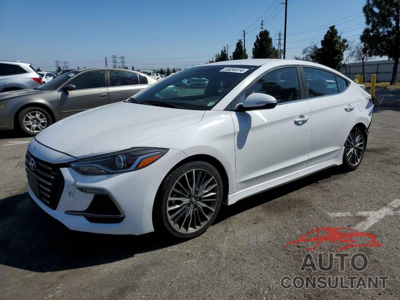 HYUNDAI ELANTRA 2017 - KMHD04LB2HU359811