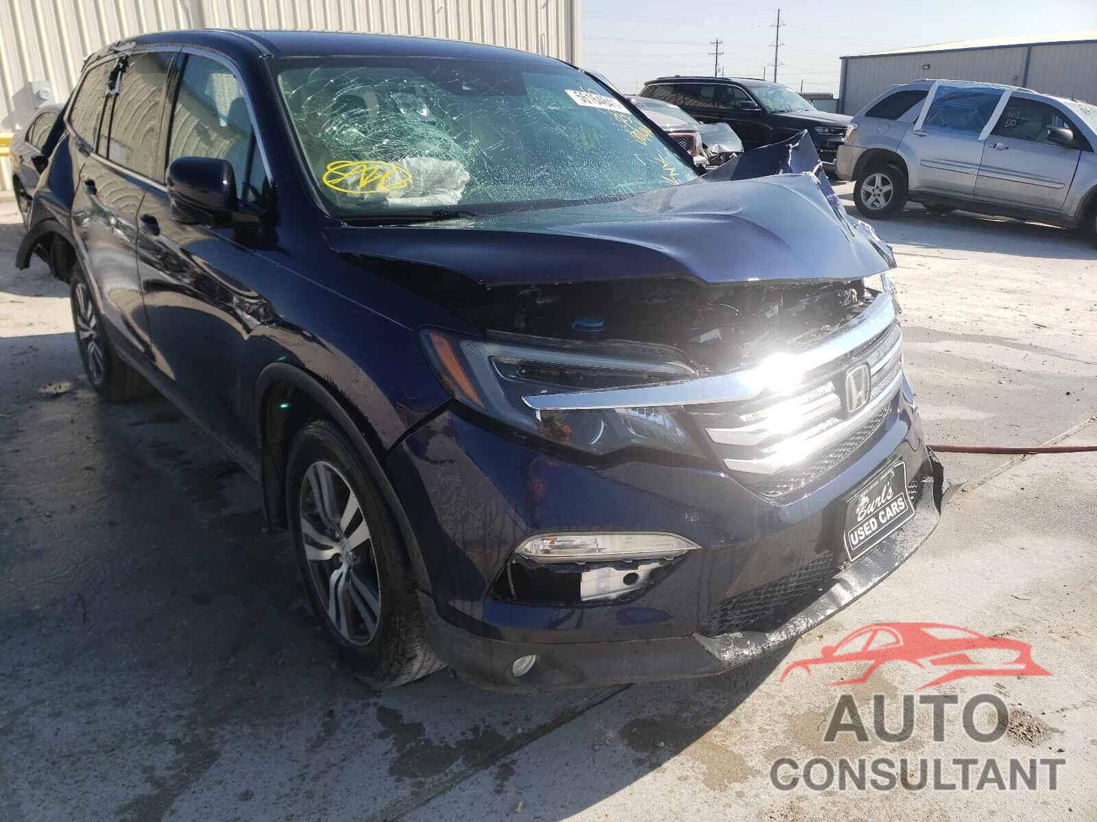 HONDA PILOT 2016 - 5FNYF5H49GB007496