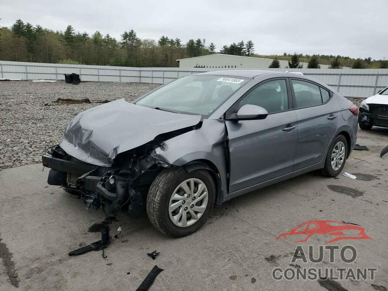 HYUNDAI ELANTRA 2019 - KMHD74LF7KU878570