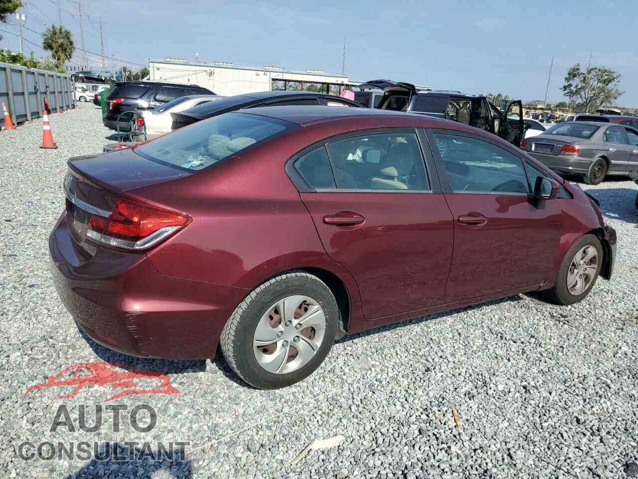 HONDA CIVIC 2014 - 19XFB2F55EE070661