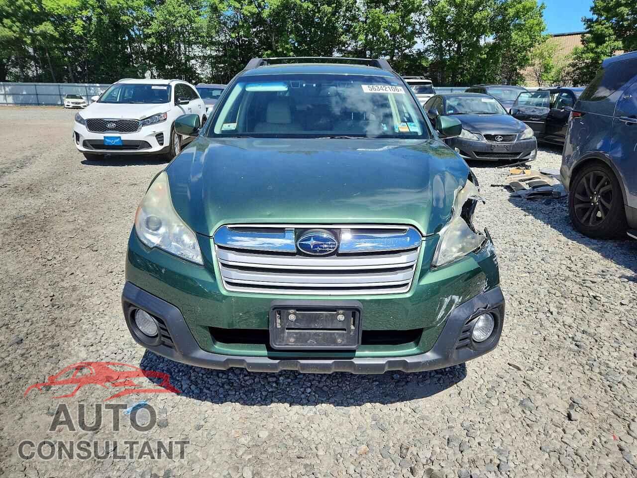SUBARU OUTBACK 2013 - 4S4BRBPC5D3296479