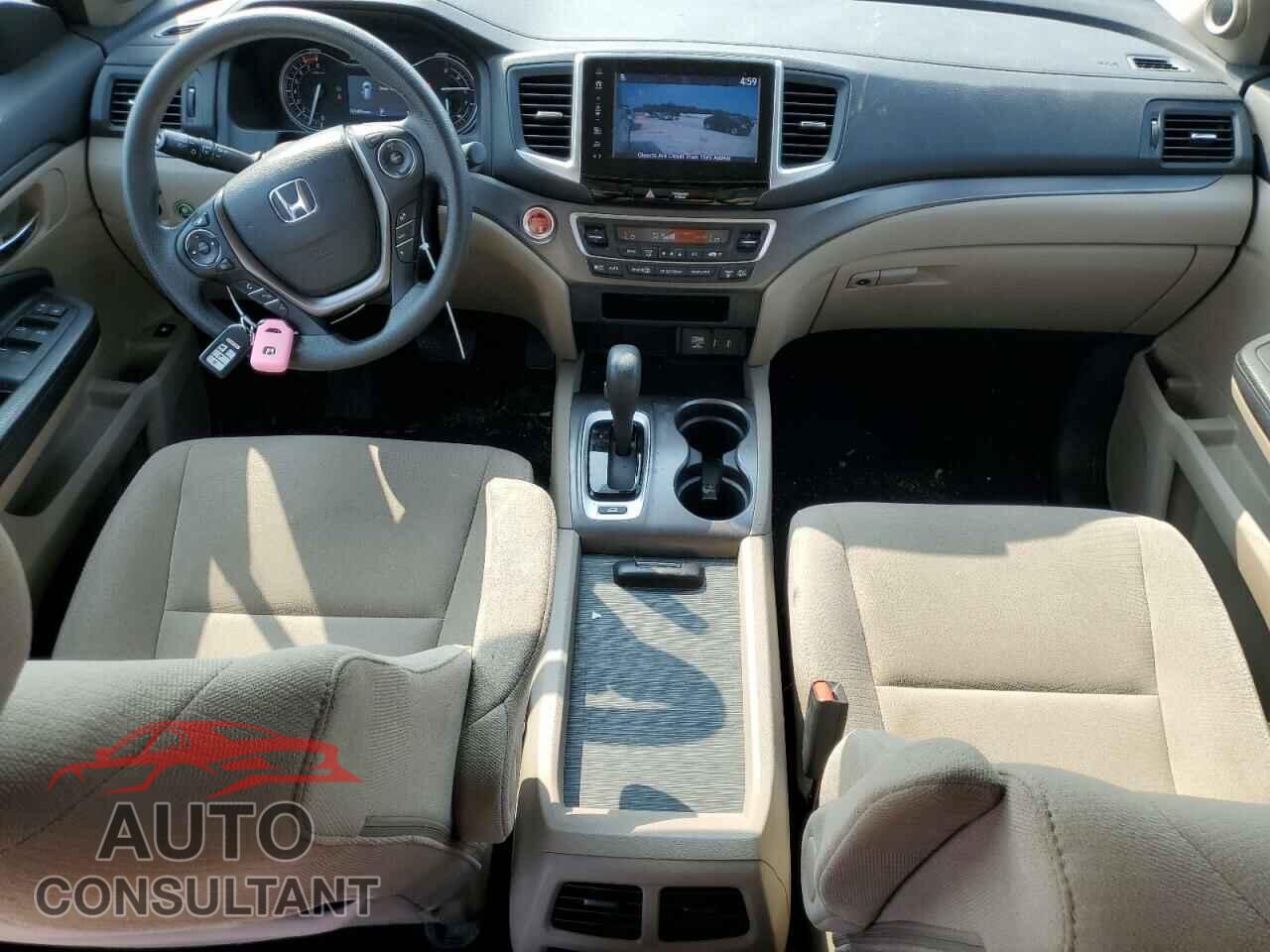 HONDA PILOT 2017 - 5FNYF6H32HB077906