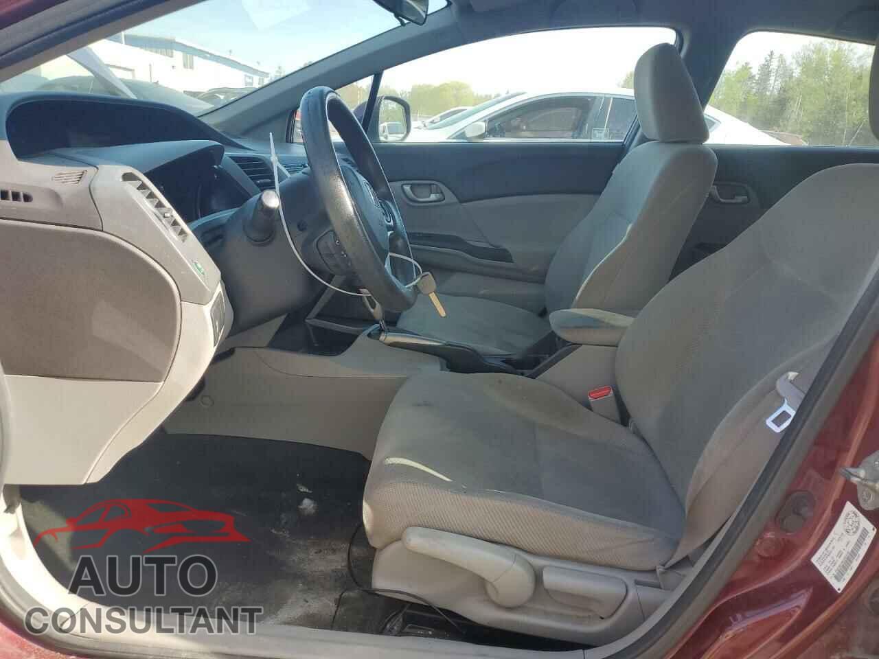 HONDA CIVIC 2012 - 2HGFB2F40CH015724