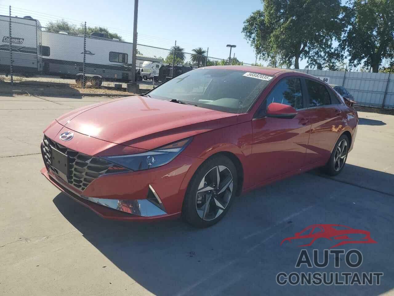 HYUNDAI ELANTRA 2021 - KMHLN4AG7MU114847