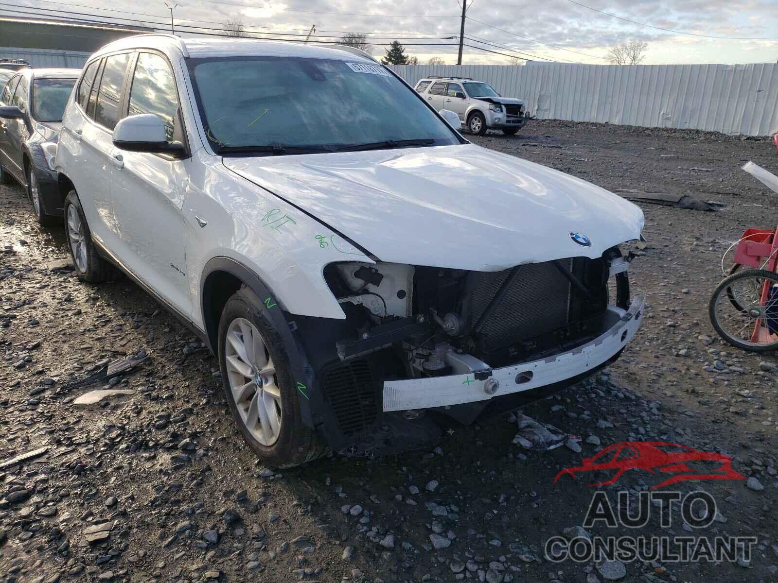 BMW X3 2016 - 5UXWX9C53G0D78410