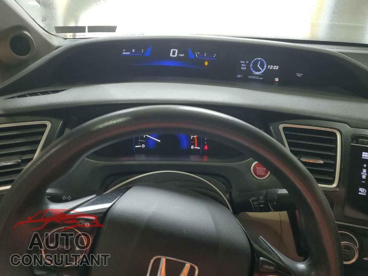 HONDA CIVIC 2014 - 19XFB2F82EE254207