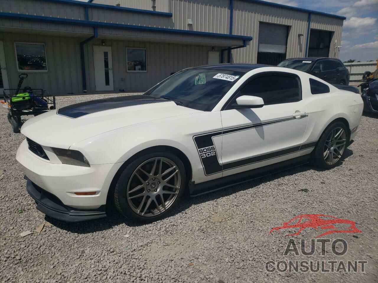 FORD MUSTANG 2012 - 1ZVBP8CU1C5253575