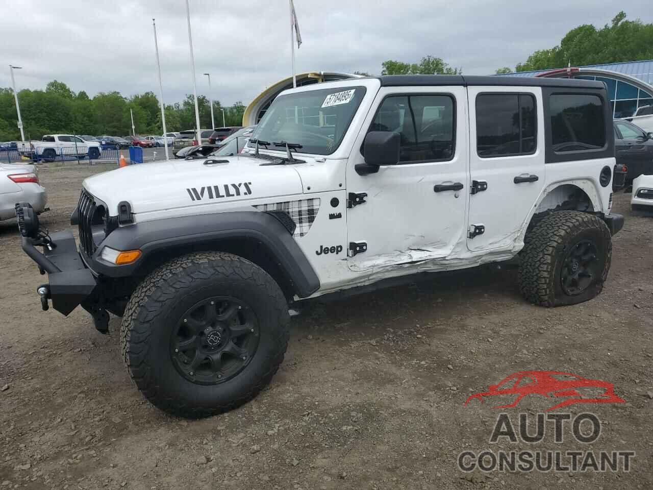JEEP WRANGLER 2022 - 1C4HJXDG4NW235781