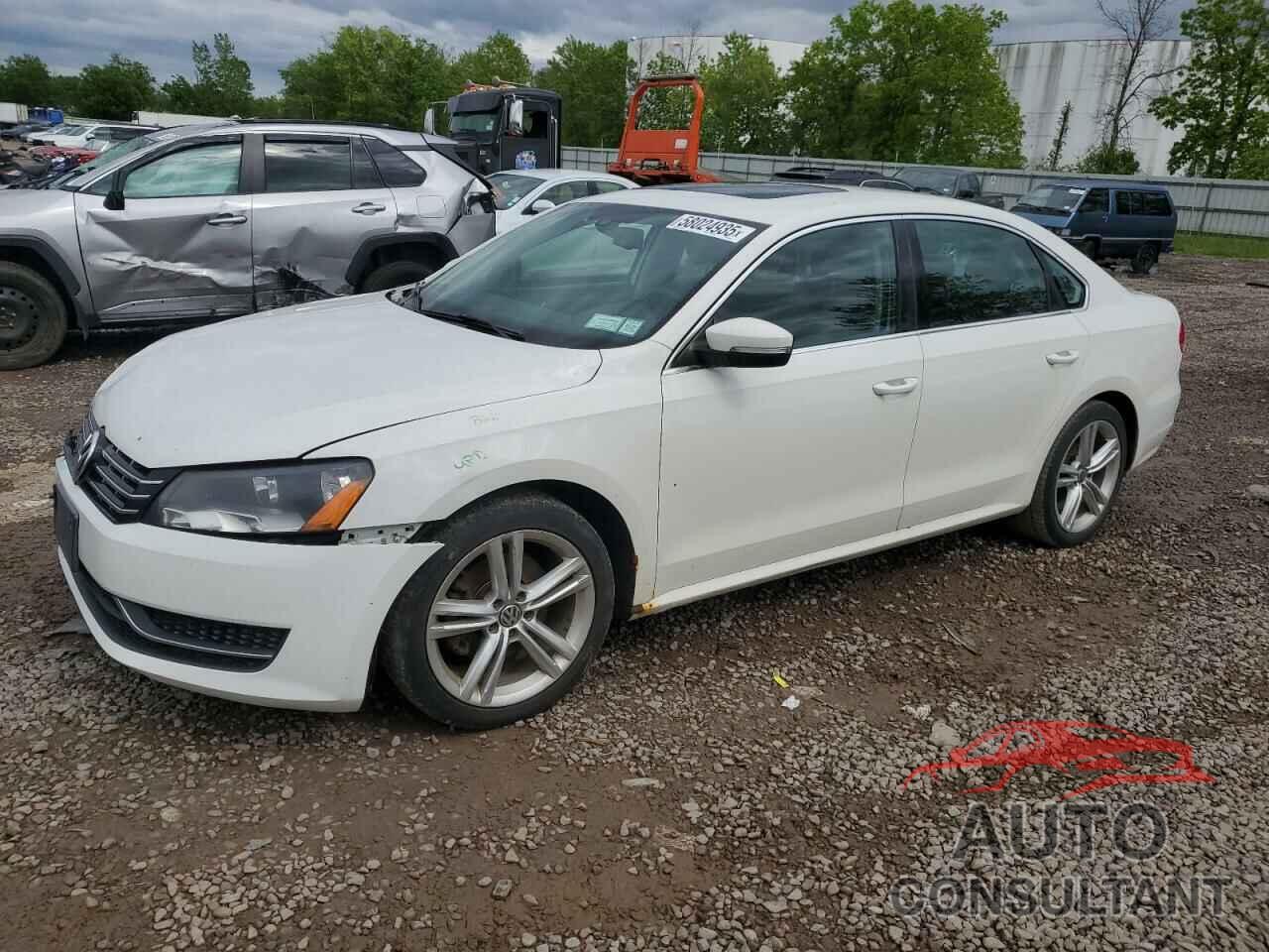 VOLKSWAGEN PASSAT 2014 - 1VWBN7A39EC023212