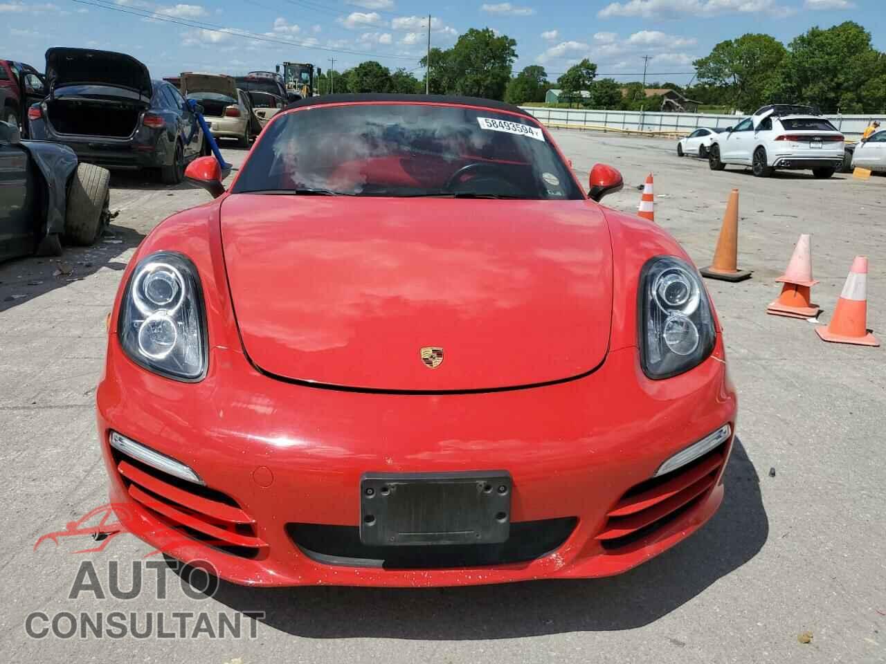 PORSCHE BOXSTER 2014 - WP0CA2A87ES121162