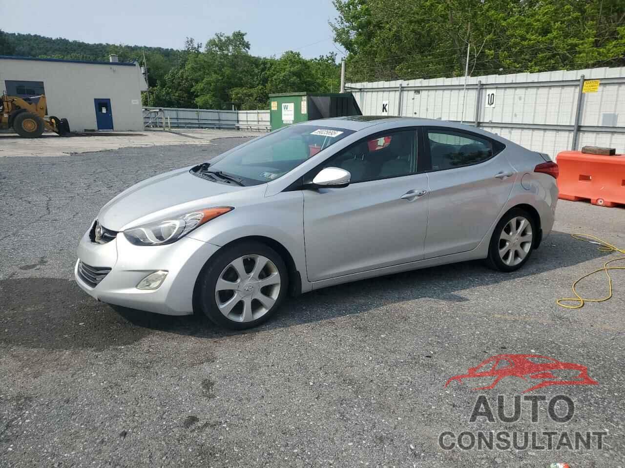 HYUNDAI ELANTRA 2012 - KMHDH4AE1CU345347