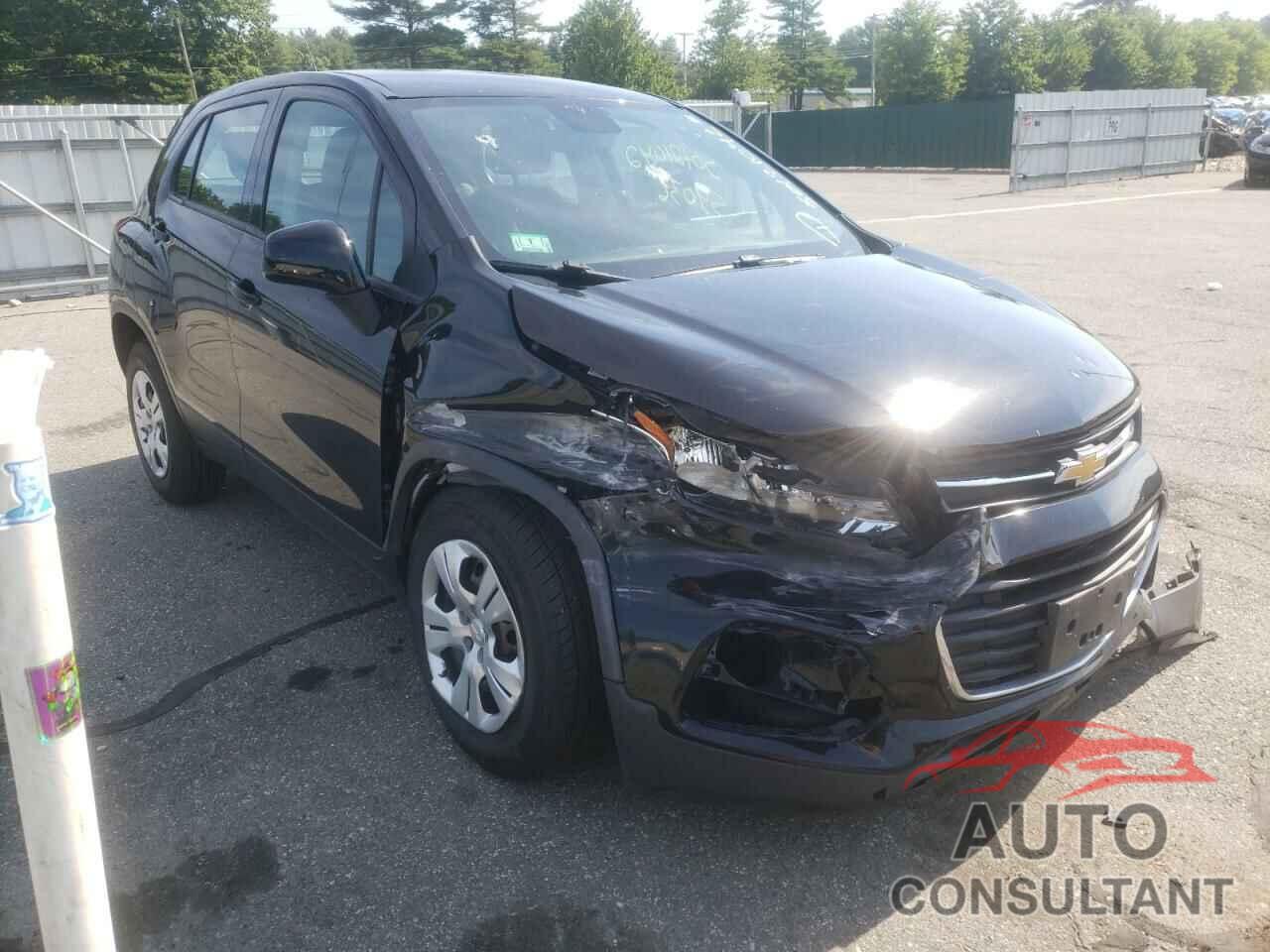 CHEVROLET TRAX 2018 - 3GNCJKSB1JL210591