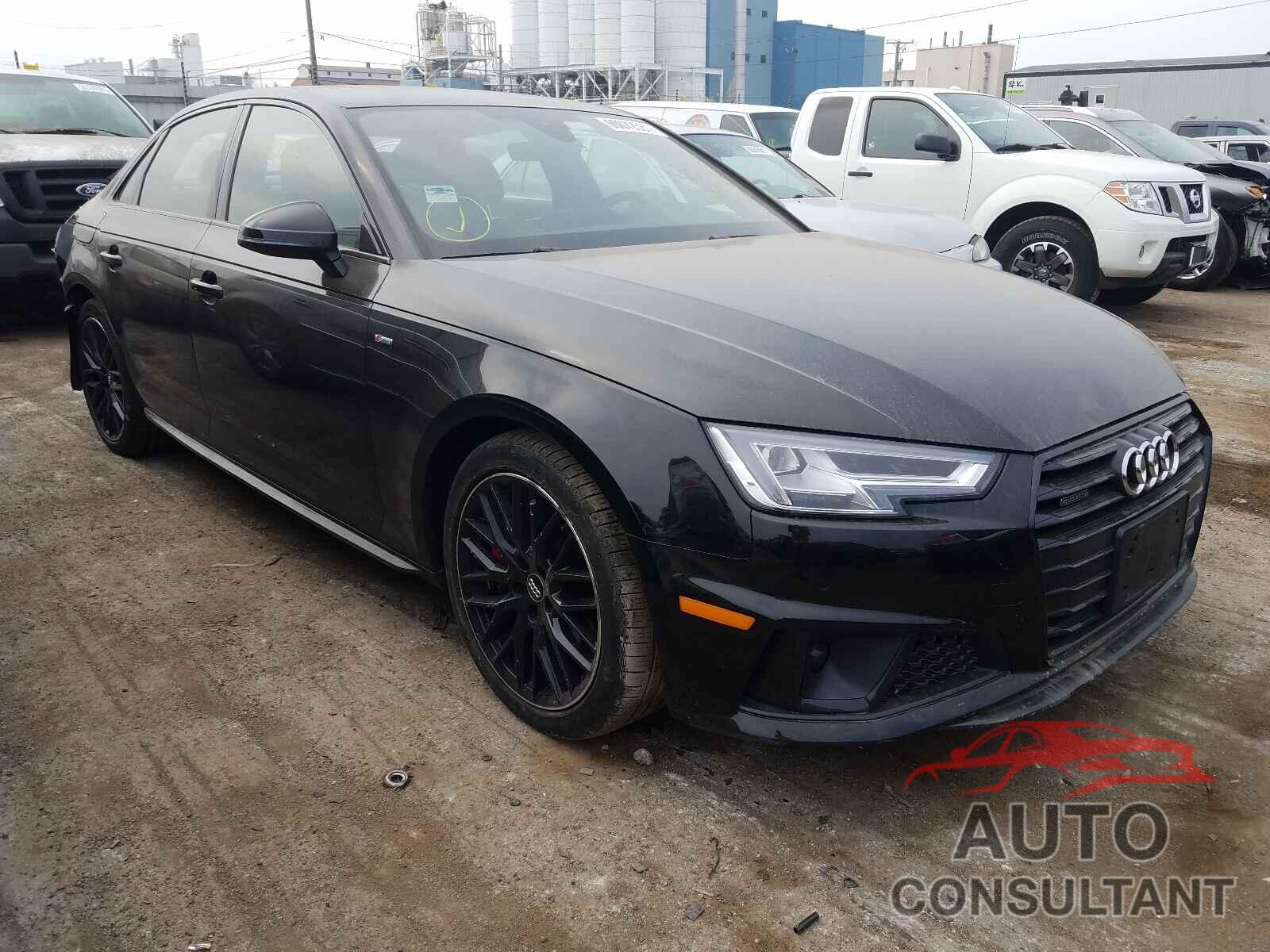 AUDI A4 2019 - WAUENAF4XKN007435