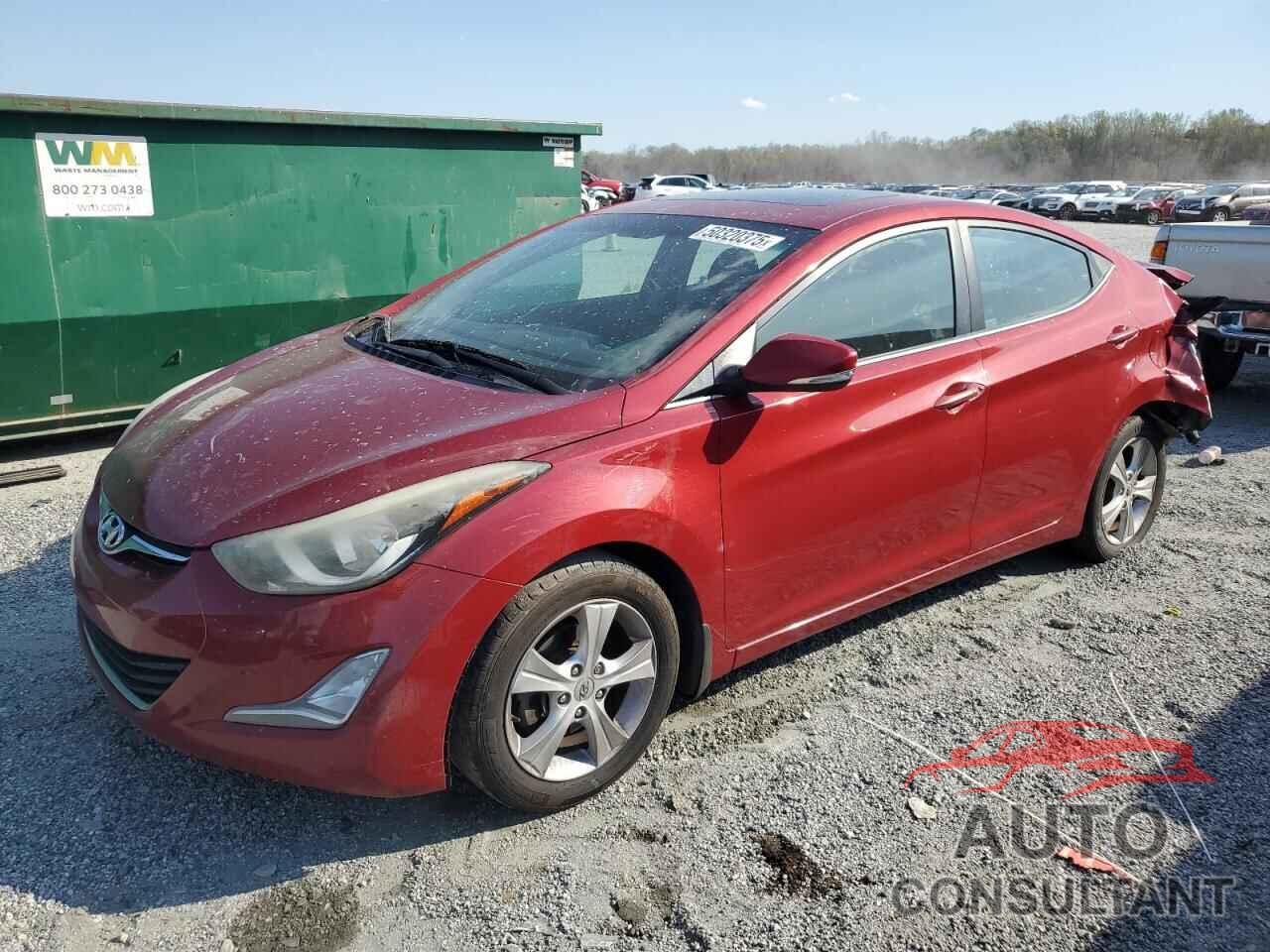 HYUNDAI ELANTRA 2016 - KMHDH4AE4GU624068