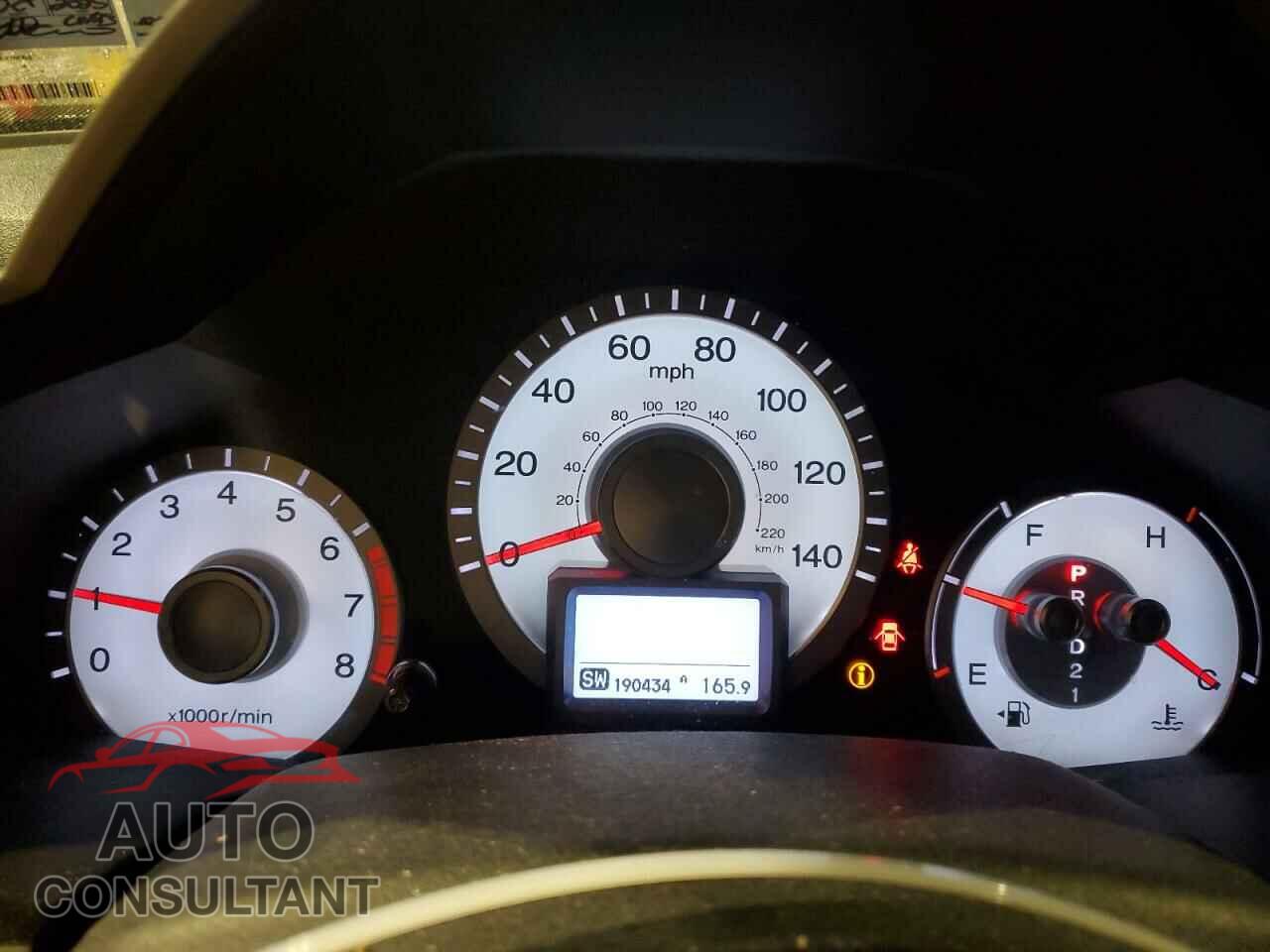 HONDA PILOT 2010 - 5FNYF4H92AB036139