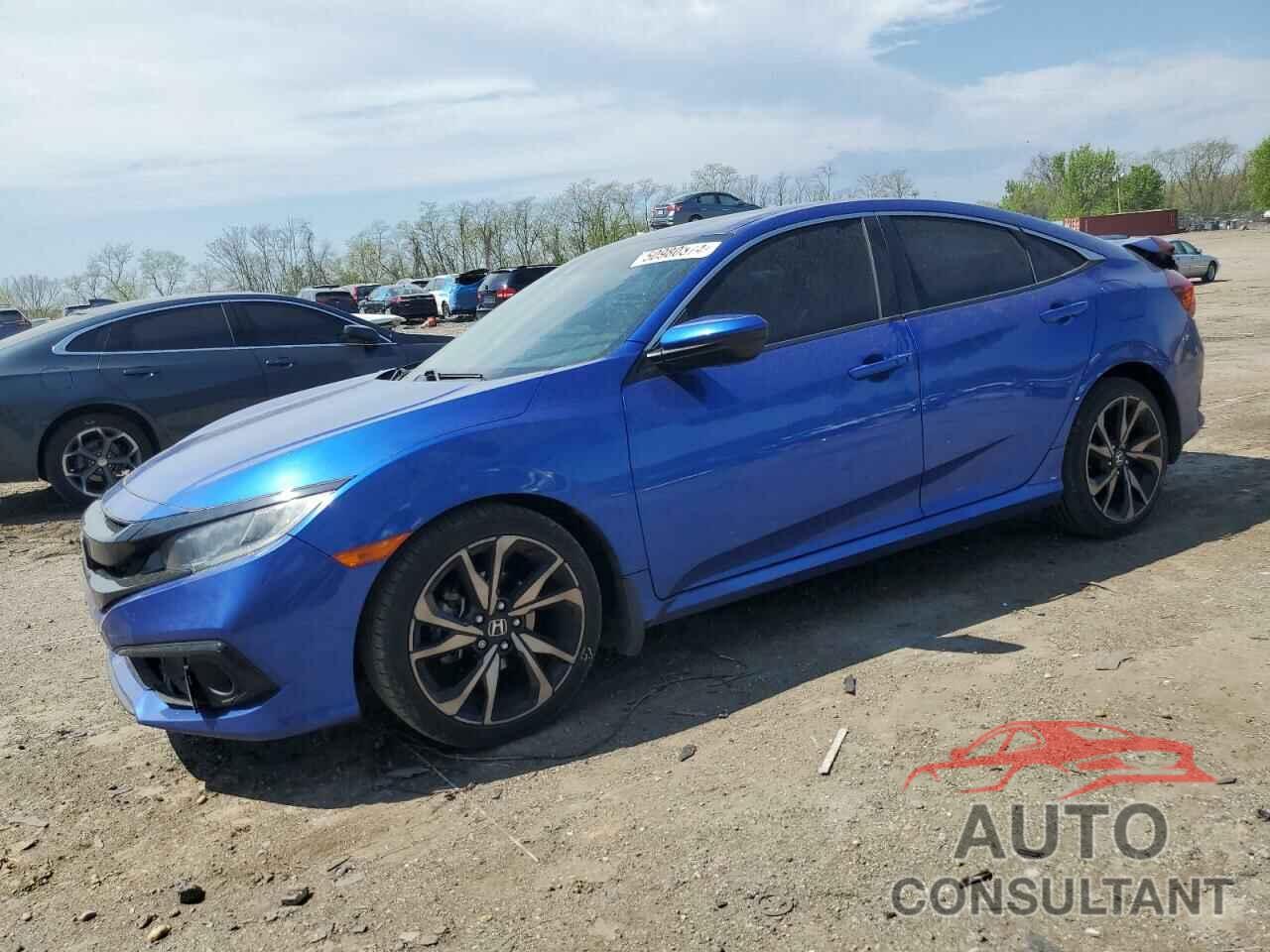 HONDA CIVIC 2019 - 2HGFC2F82KH515026