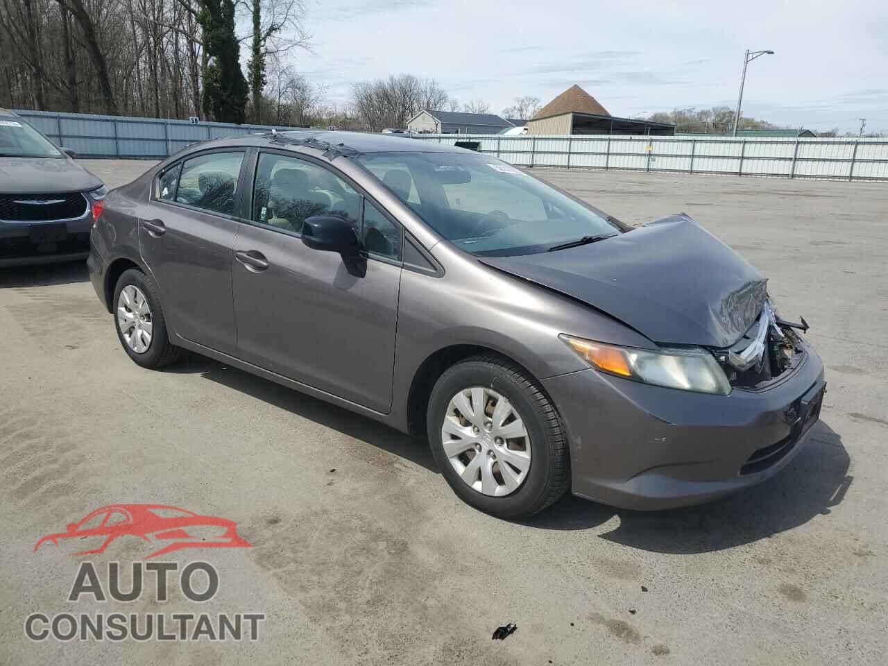HONDA CIVIC 2012 - 19XFB2F54CE385626