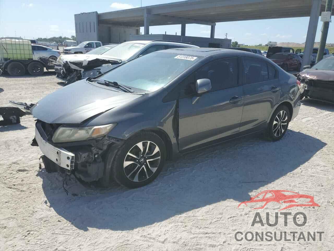 HONDA CIVIC 2013 - 2HGFB2F90DH544488