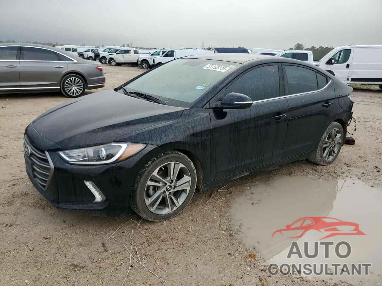 HYUNDAI ELANTRA 2018 - KMHD84LF1JU499821