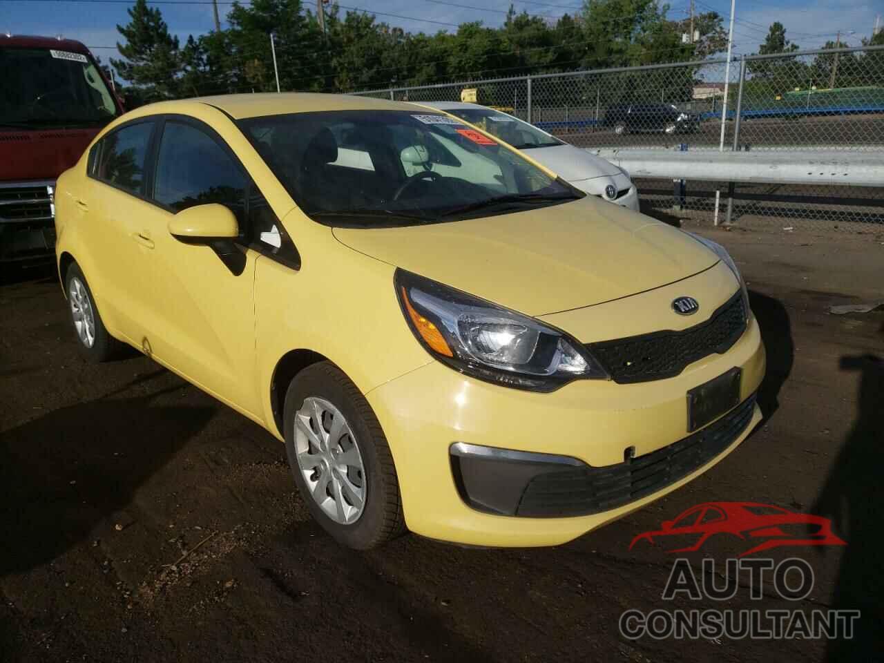 KIA RIO 2016 - KNADM4A36G6646430