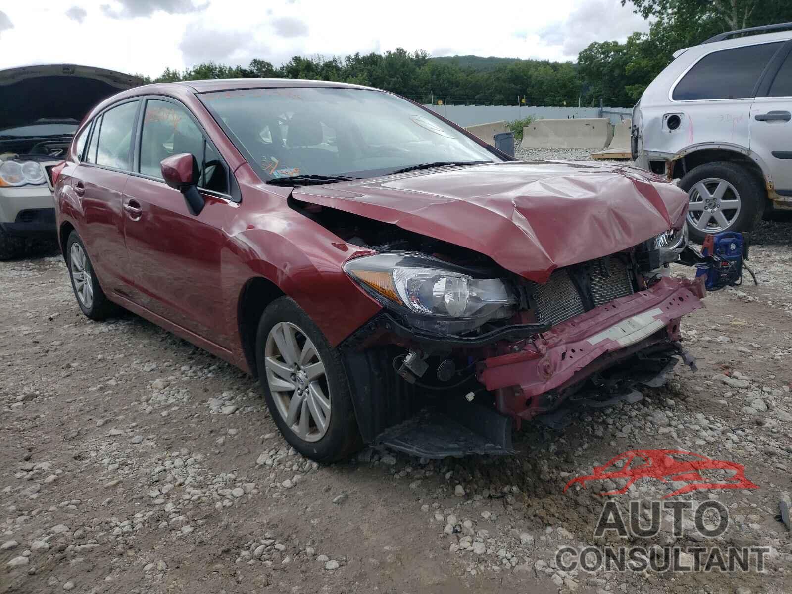 SUBARU IMPREZA 2016 - JF1GPAB62G8347929