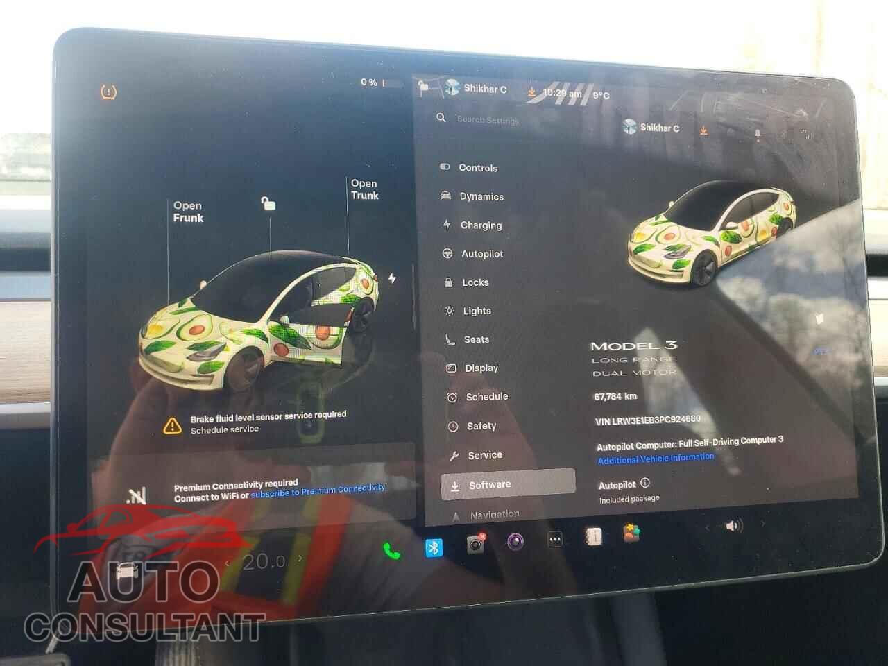 TESLA MODEL 3 2023 - LRW3E1EB3PC924680