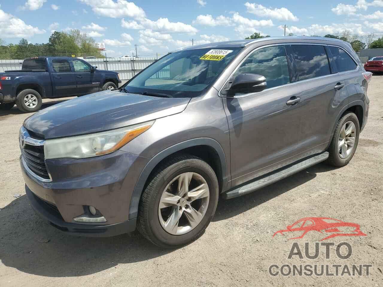 TOYOTA HIGHLANDER 2015 - 5TDYKRFH6FS111382