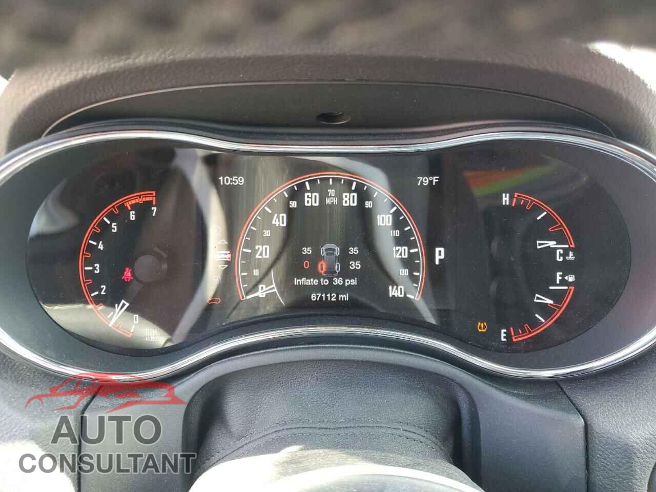 DODGE DURANGO 2017 - 1C4SDJCT3HC857061